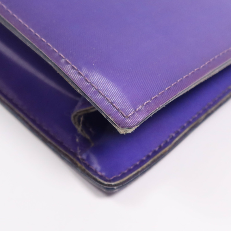 CHANEL PVC Chain Shoulder銀扣肩背袋-6