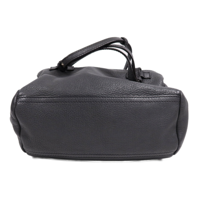 GIVENCHY 皮革Pandora Bag銀扣肩背袋-3