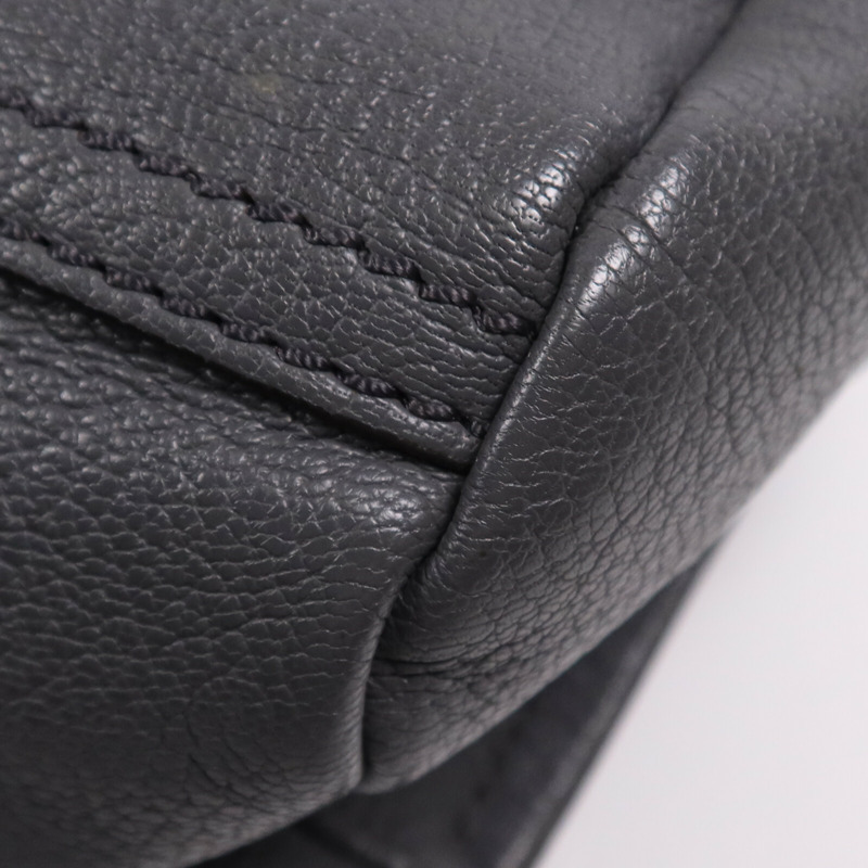 GIVENCHY 皮革Pandora Bag銀扣肩背袋-11