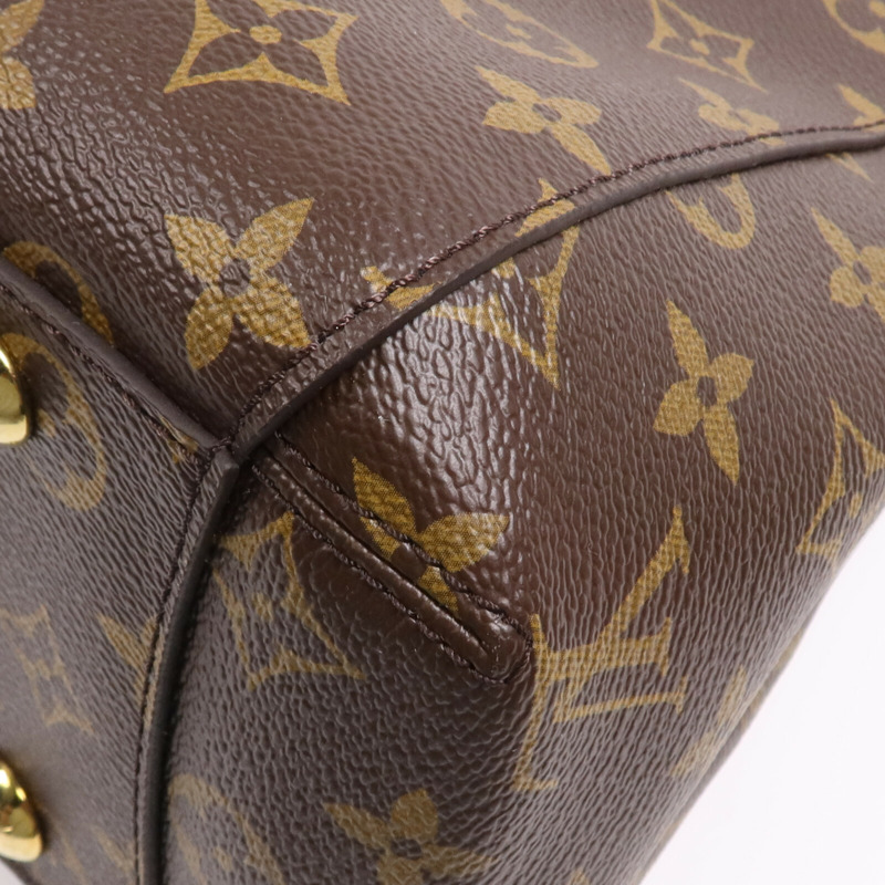 LOUIS VUITTON Monogram Montaigne MM金扣手挽肩背兩用袋-9