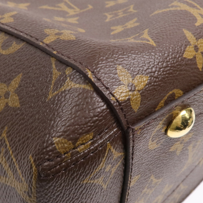 LOUIS VUITTON Monogram Montaigne MM金扣手挽肩背兩用袋-10