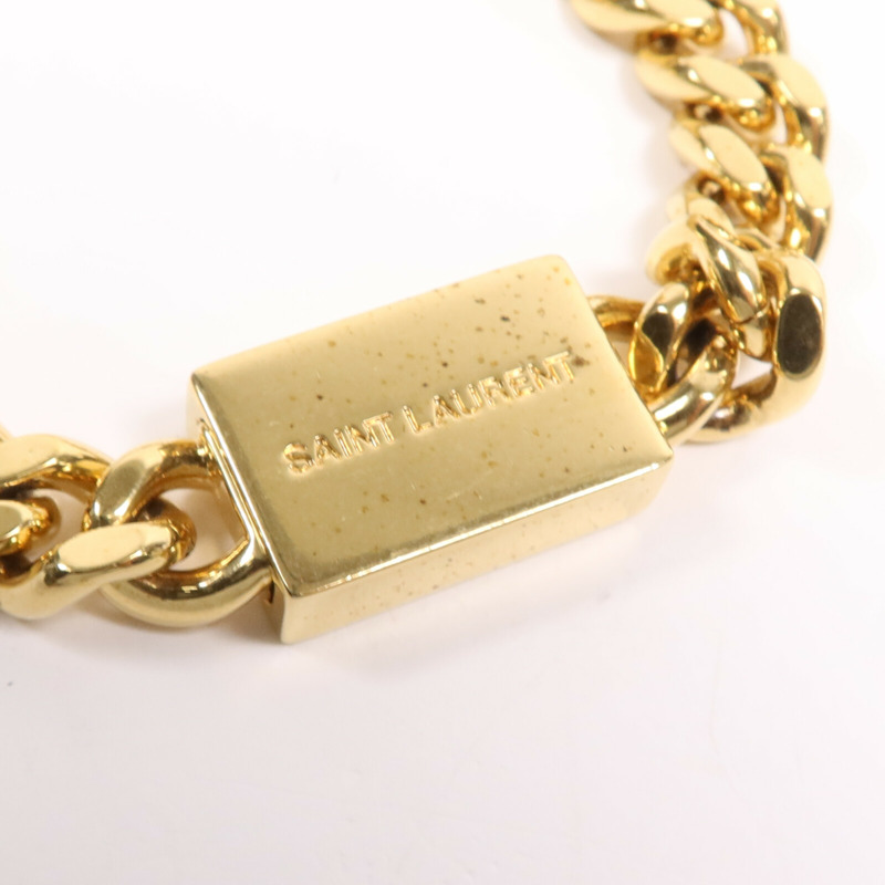 YVES SAINT LAURENT 漆皮皮革Kate Small金扣鏈帶肩背袋-15