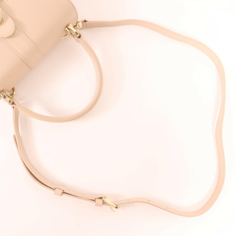 Furla 羊皮皮革1927 Opera金扣手挽肩背兩用袋-7