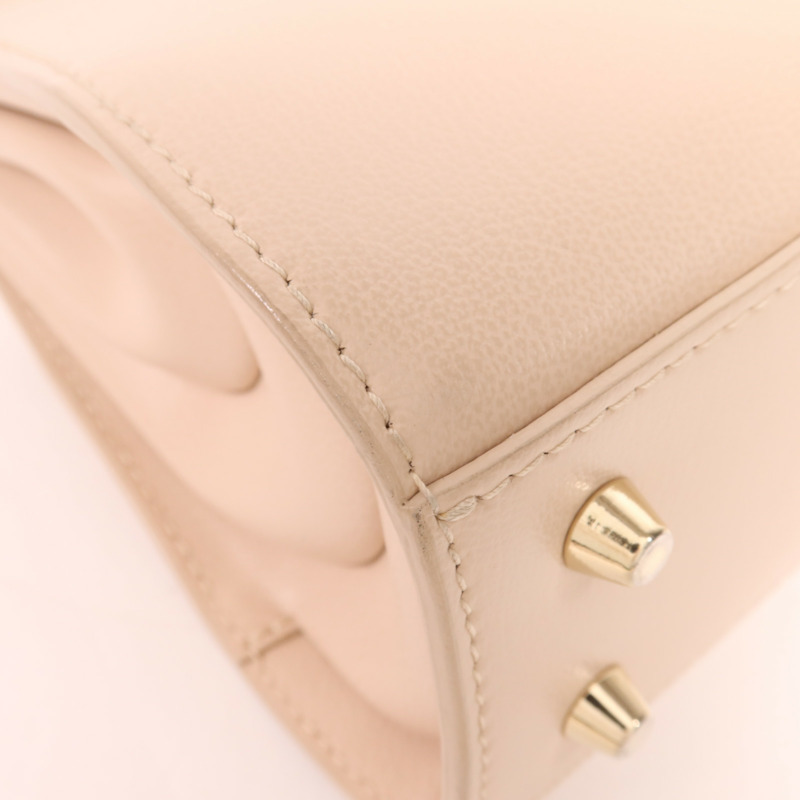 Furla 羊皮皮革1927 Opera金扣手挽肩背兩用袋-9