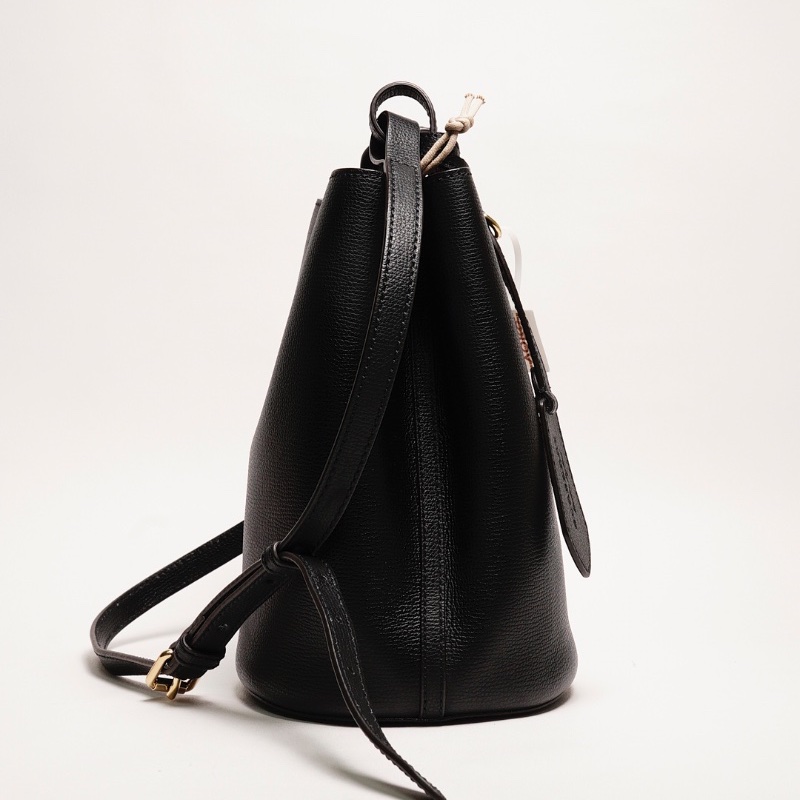 Burberry 雙面小水桶包（黑色/內裏格紋）-3
