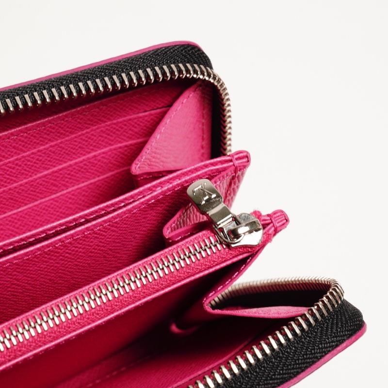 LOUIS VUITTON EPI水波紋長夾 ㄇ字型拉鏈長夾(黑色)-8