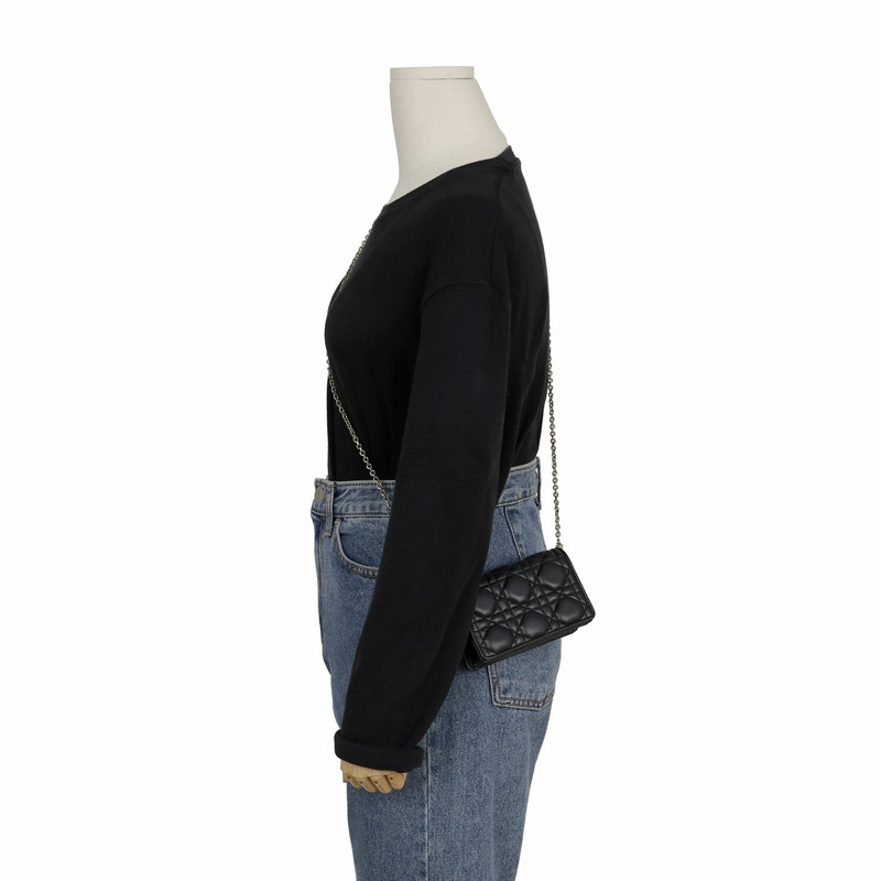 DIOR S0853ONMJ 女士奈米鏈條斜挎包-10