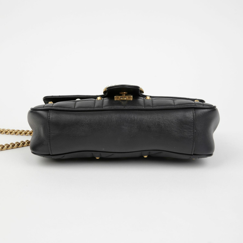 GUCCI GG Marmont 小號肩斜背包 443497-5