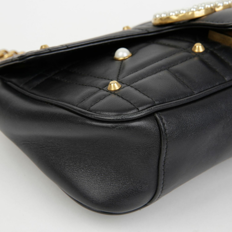 GUCCI GG Marmont 小號肩斜背包 443497-6