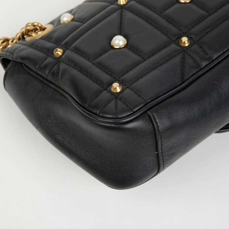 GUCCI GG Marmont 小號肩斜背包 443497-10