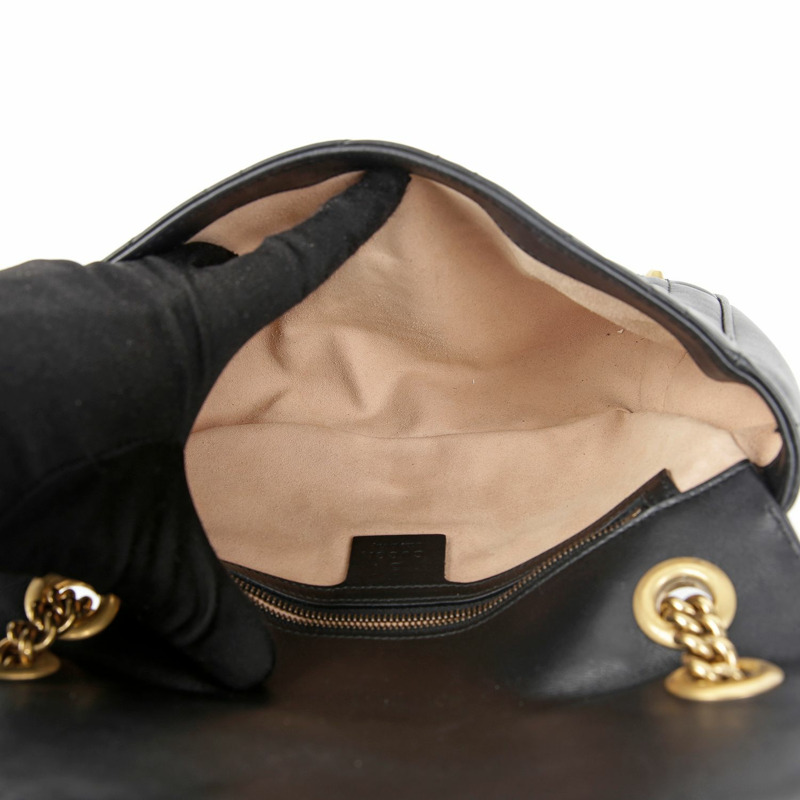 GUCCI GG Marmont 小號肩斜背包 443497-15