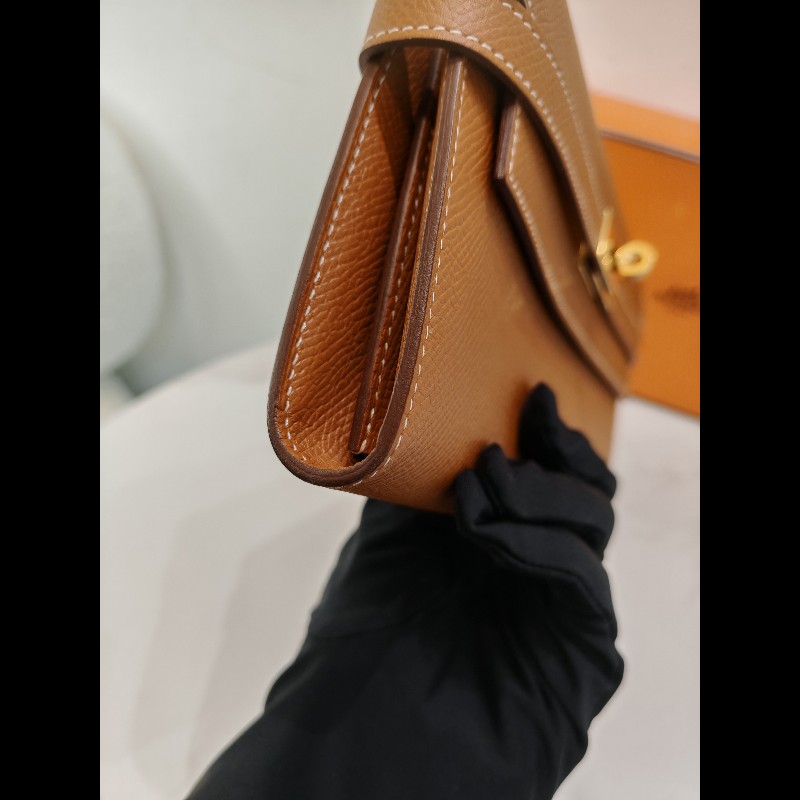 Hermes kelly long wallet-9