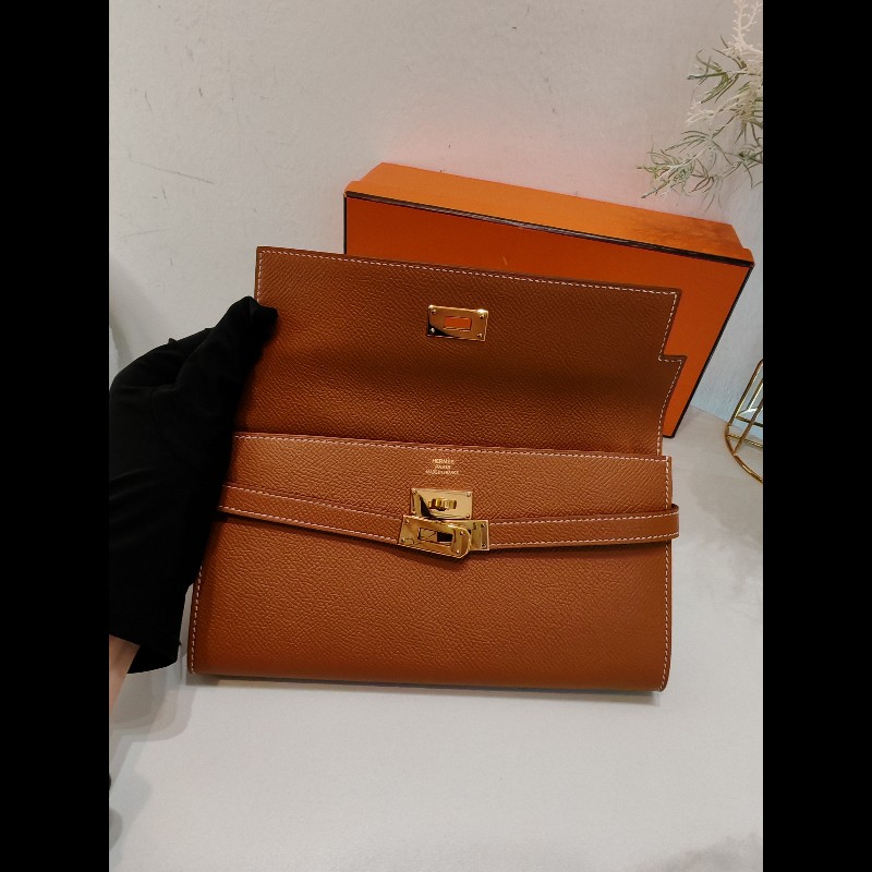 Hermes kelly long wallet-14