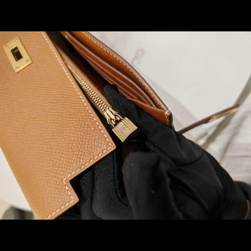 Hermes kelly long wallet-17