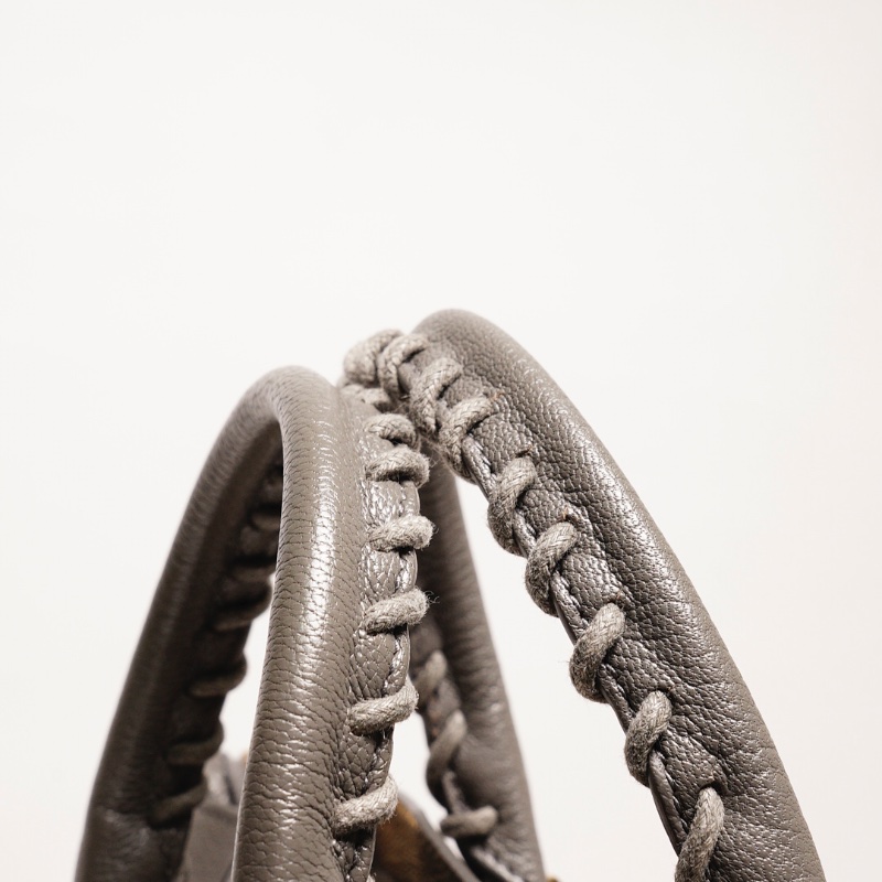 巴黎世家BALENCIAGA S City Edge機車包(灰色)-4