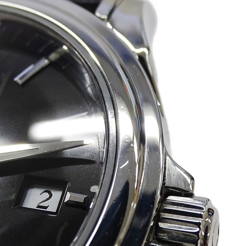 歐米茄碟飛系列 4831.50.31 男士同軸天文台認證日期自動腕錶,不鏽鋼錶殼搭配皮革錶帶,銀黑色拋光-9