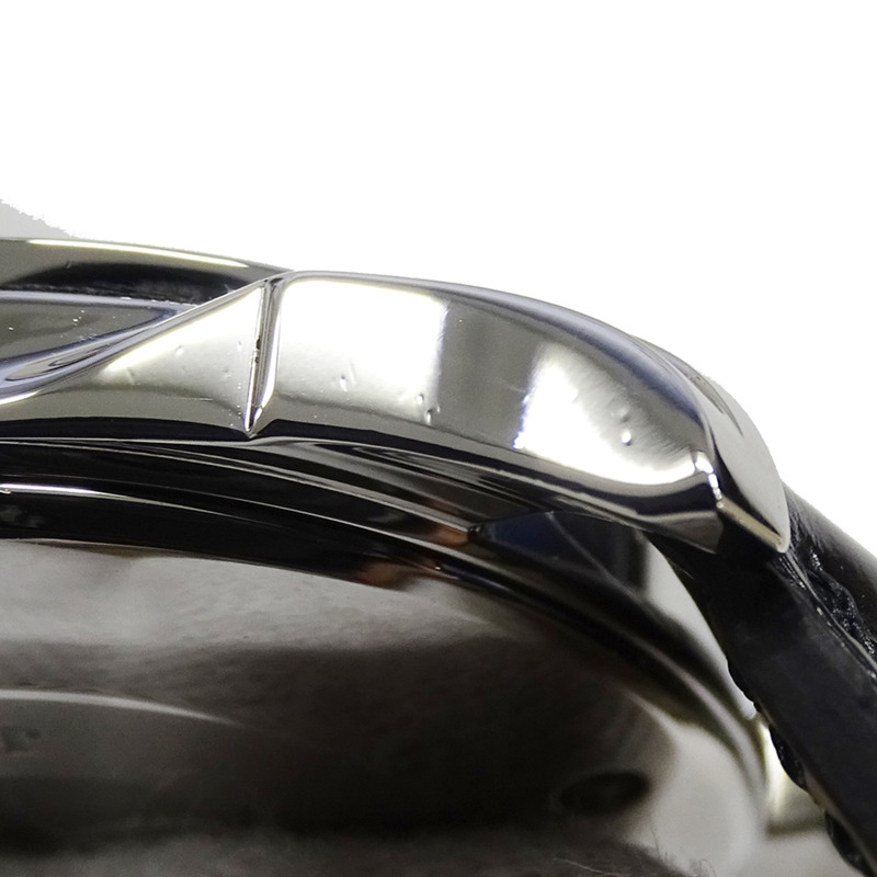 歐米茄碟飛系列 4831.50.31 男士同軸天文台認證日期自動腕錶,不鏽鋼錶殼搭配皮革錶帶,銀黑色拋光-12