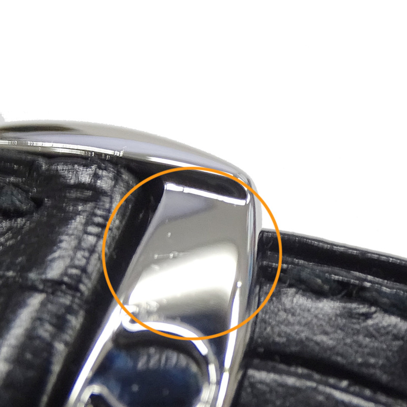 歐米茄碟飛系列 4831.50.31 男士同軸天文台認證日期自動腕錶,不鏽鋼錶殼搭配皮革錶帶,銀黑色拋光-14