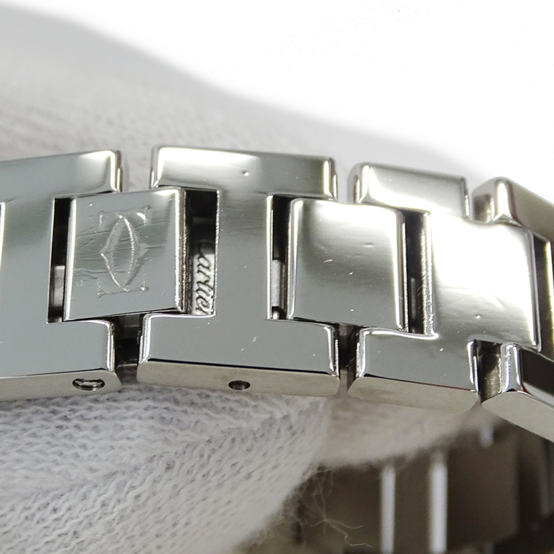 卡地亞 Miss Pasha 女士石英腕錶,QZ 不鏽鋼材質,型號 W3140007,銀色,圓形,拋光。-9