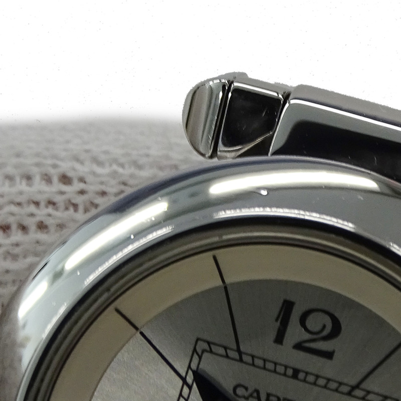 卡地亞 Miss Pasha 女士石英腕錶,QZ 不鏽鋼材質,型號 W3140007,銀色,圓形,拋光。-10