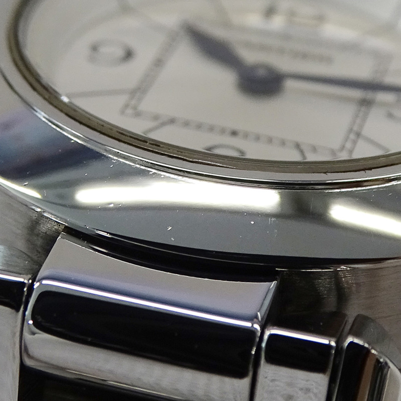 卡地亞 Miss Pasha 女士石英腕錶,QZ 不鏽鋼材質,型號 W3140007,銀色,圓形,拋光。-11