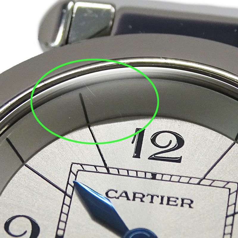 卡地亞 Miss Pasha 女士石英腕錶,QZ 不鏽鋼材質,型號 W3140007,銀色,圓形,拋光。-13