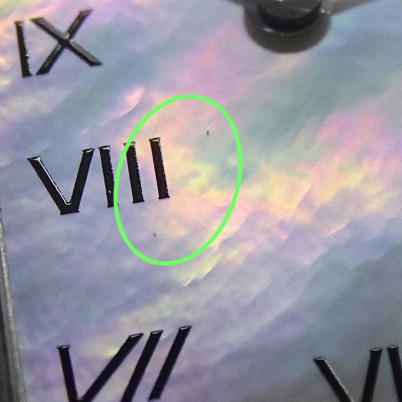 愛馬仕女士腕錶，貝殼石英機芯，不鏽鋼錶殼，CR2.210機芯，銀色，方形，拋光-10