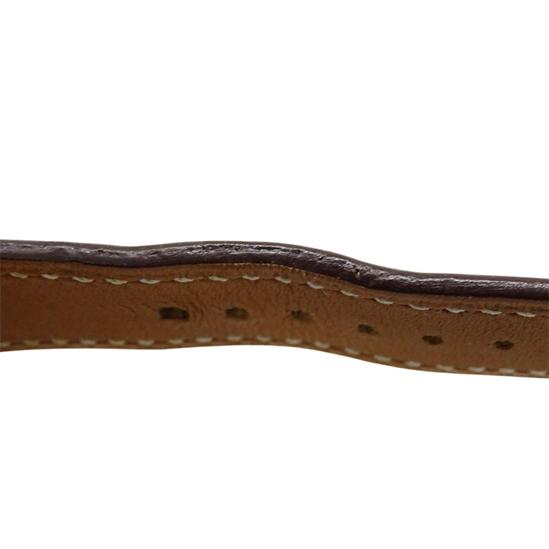 愛馬仕 Cape Cod 男士石英腕錶,不鏽鋼錶殼,皮革錶帶,型號 CT1.710,拋光處理。-10