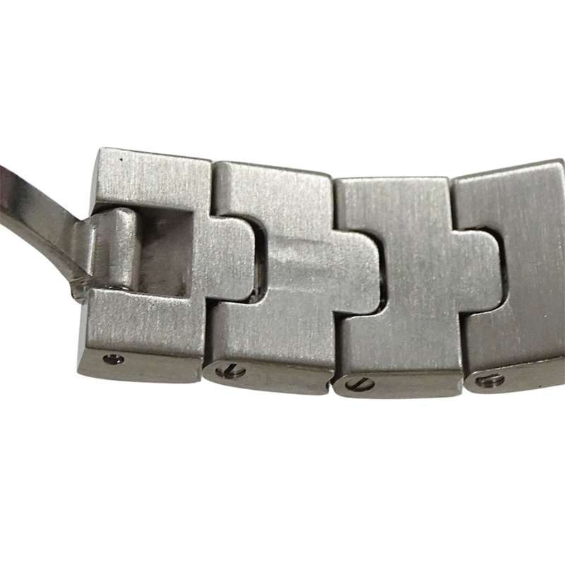 卡地亞 Santos Galbee SM 女士腕錶，帶日期顯示，自動上鍊，精鋼材質，型號 W20044D6，拋光銀色-8