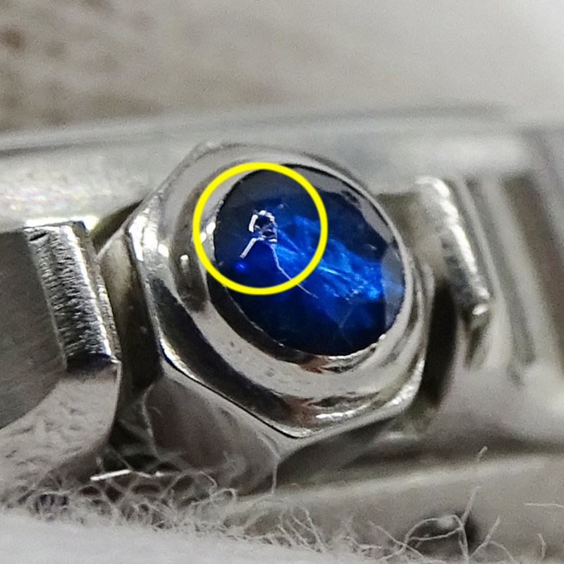 卡地亞 Santos Galbee SM 女士腕錶，帶日期顯示，自動上鍊，精鋼材質，型號 W20044D6，拋光銀色-10