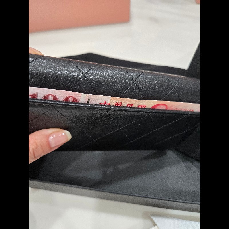 Chanel 經典轉釦 實用款中夾-5