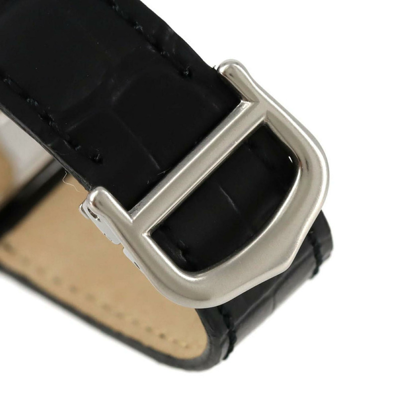 卡地亞 Must Tank W1014254 銀色石英錶-7