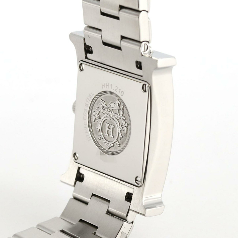 愛馬仕 H Watch 11P HH1.210 不鏽鋼石英腕錶-7