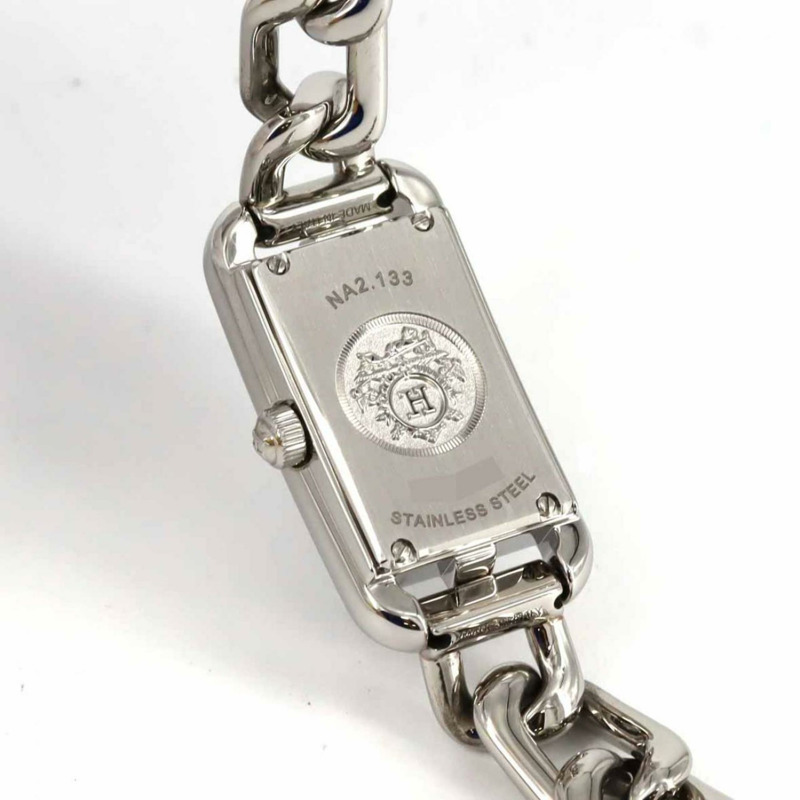 愛馬仕 Nantucket D-2P NA2.133 不鏽鋼石英錶-5