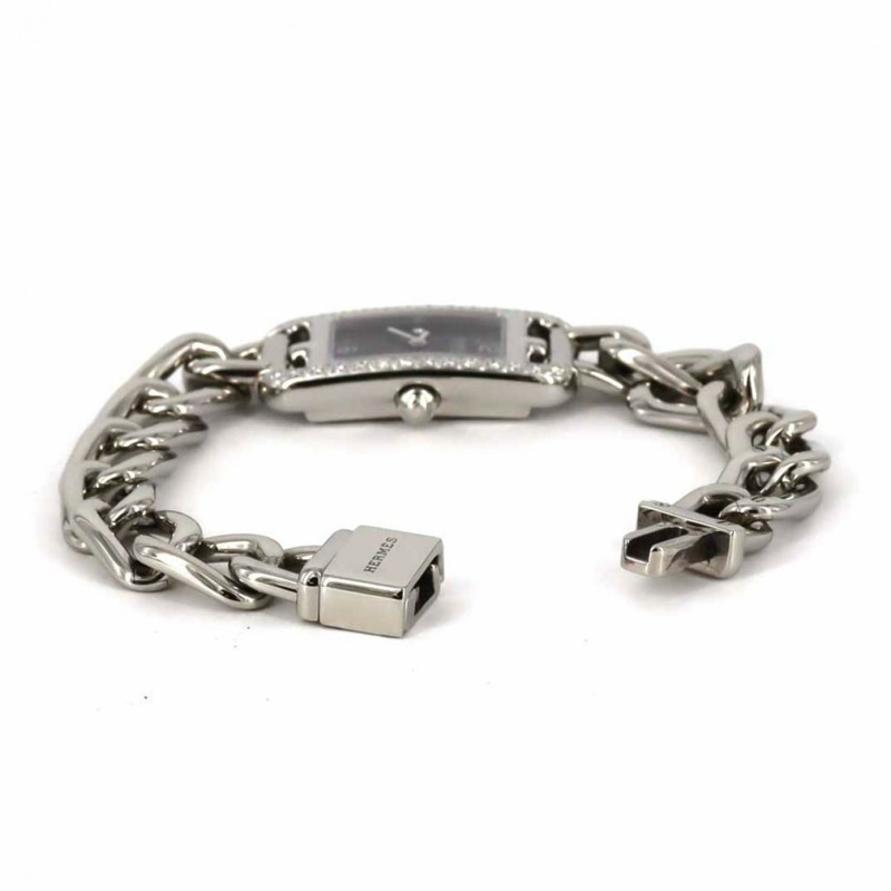 愛馬仕 Nantucket D-2P NA2.133 不鏽鋼石英錶-6