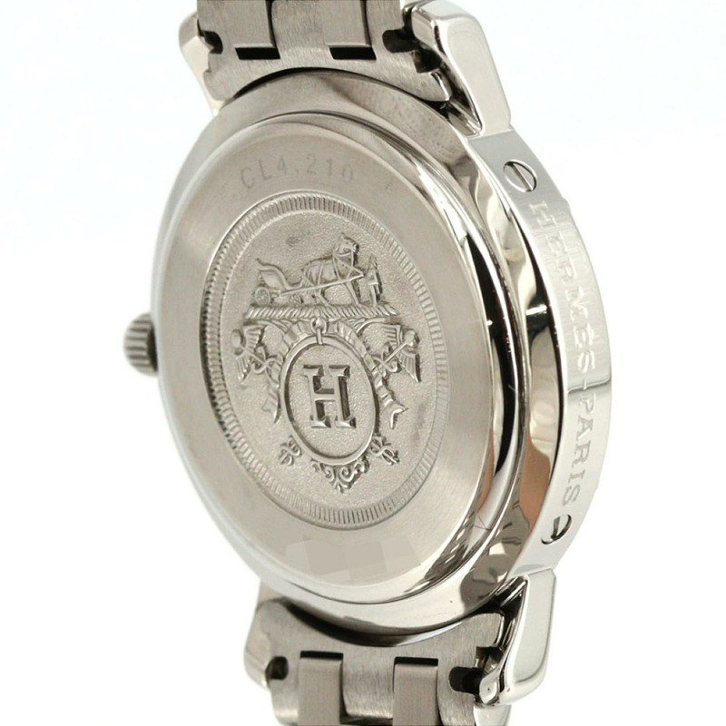 愛馬仕 Clipper CL4.210 不鏽鋼石英錶-5