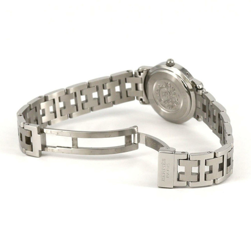 愛馬仕 Clipper CL4.210 不鏽鋼石英錶-6