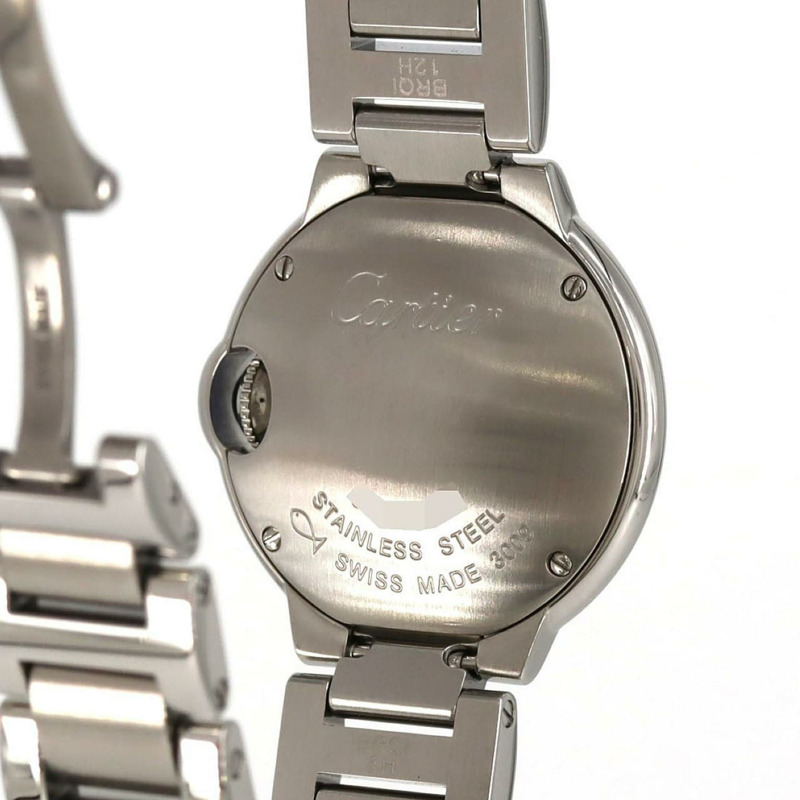 卡地亞 Ballon Bleu SM W69010Z4 不鏽鋼石英腕錶-5