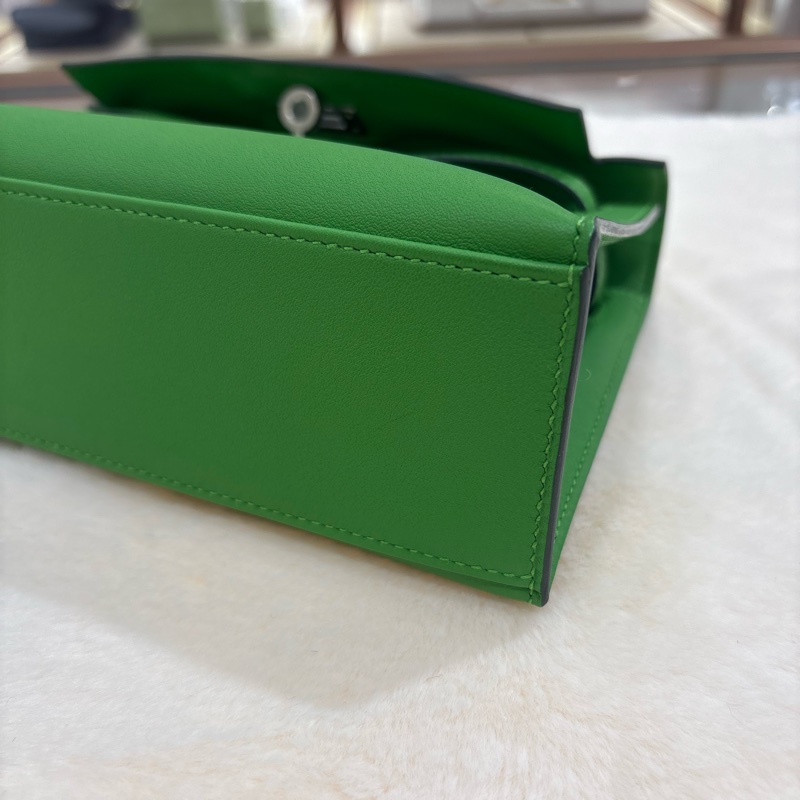 Mini Kelly Pochette 絲蘭綠 全新現貨-8