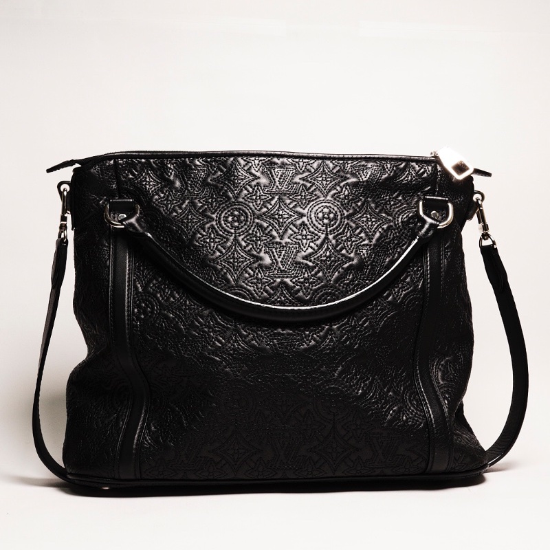LOUIS VUITTON ANTHEIA MONOGRAMIXIA 經典壓紋手提包斜背-1