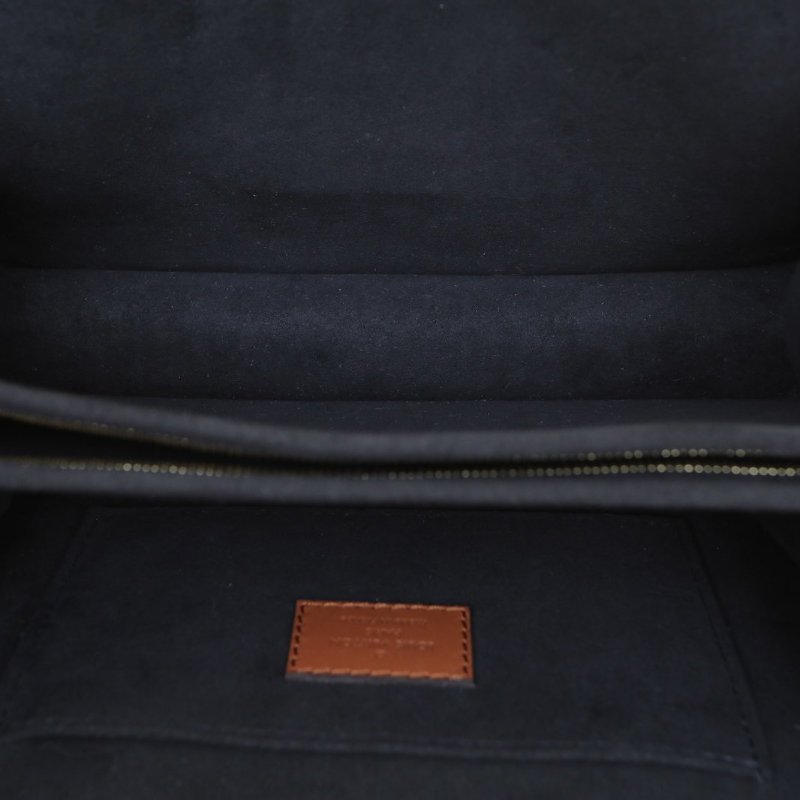 LOUIS VUITTON Dauphine達芙妮中號25老花PVC晶片肩背包-3