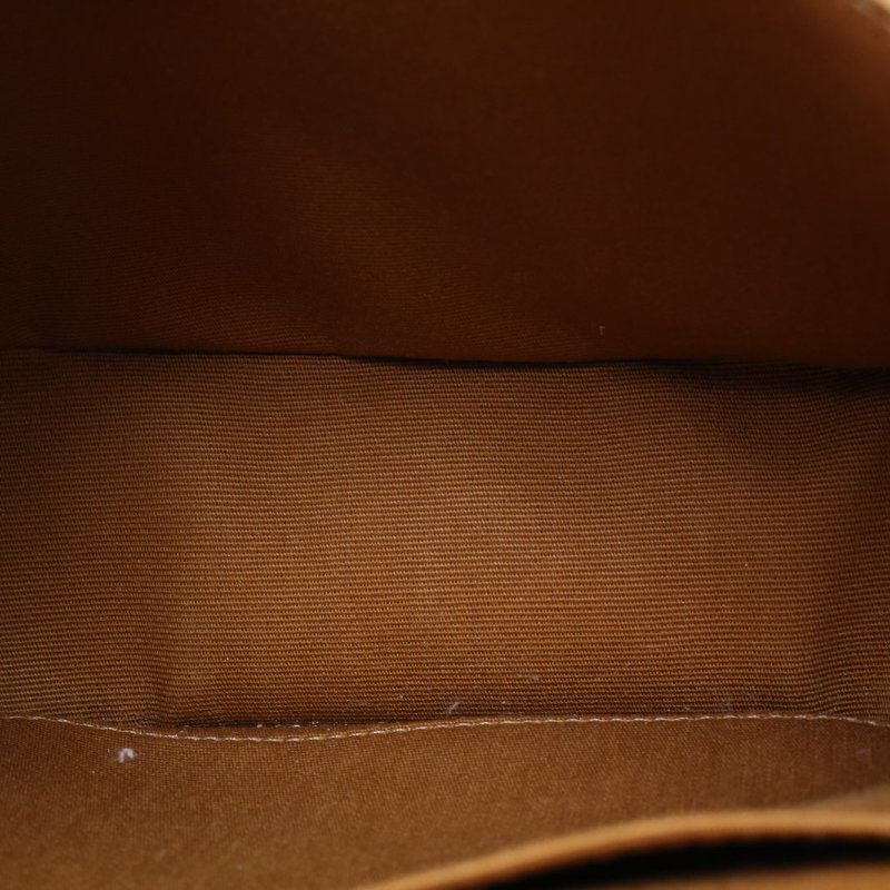 CELINE Folco馬鞍包中號凱旋門印花白色人造革肩背包-2