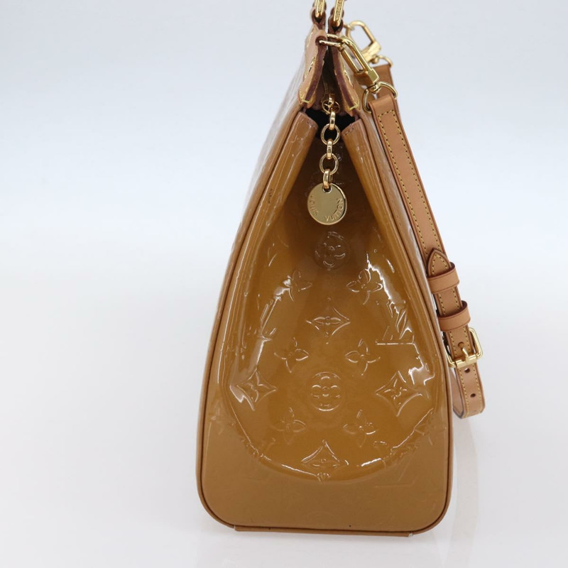 【日本直送】路易威登 Monogram Vernis Blair GM 手提包 2way Rose Velur M91797 LV Auth 150823-2