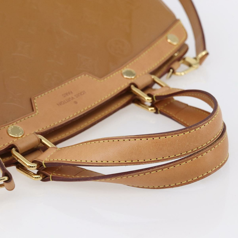 【日本直送】路易威登 Monogram Vernis Blair GM 手提包 2way Rose Velur M91797 LV Auth 150823-6