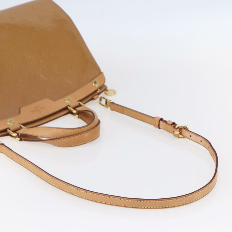 【日本直送】路易威登 Monogram Vernis Blair GM 手提包 2way Rose Velur M91797 LV Auth 150823-7