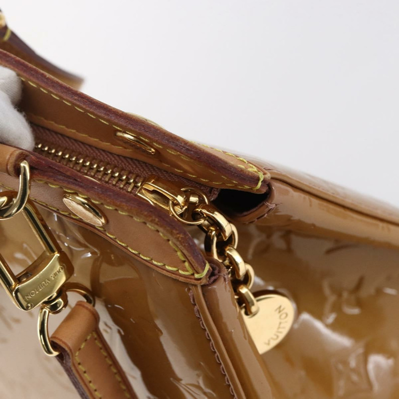 【日本直送】路易威登 Monogram Vernis Blair GM 手提包 2way Rose Velur M91797 LV Auth 150823-8