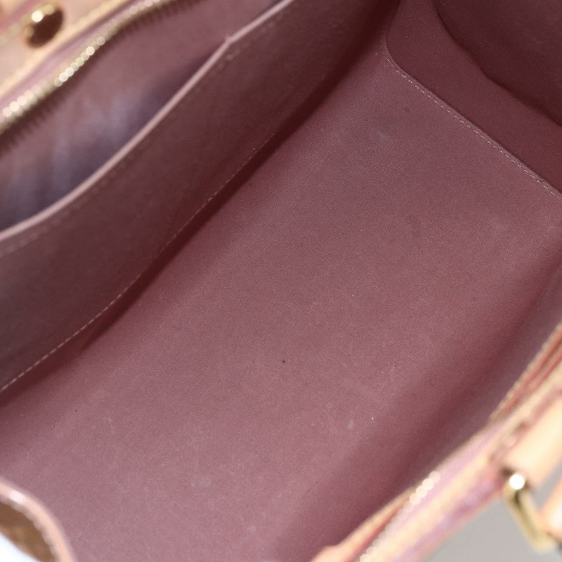 【日本直送】路易威登 Monogram Vernis Blair GM 手提包 2way Rose Velur M91797 LV Auth 150823-9