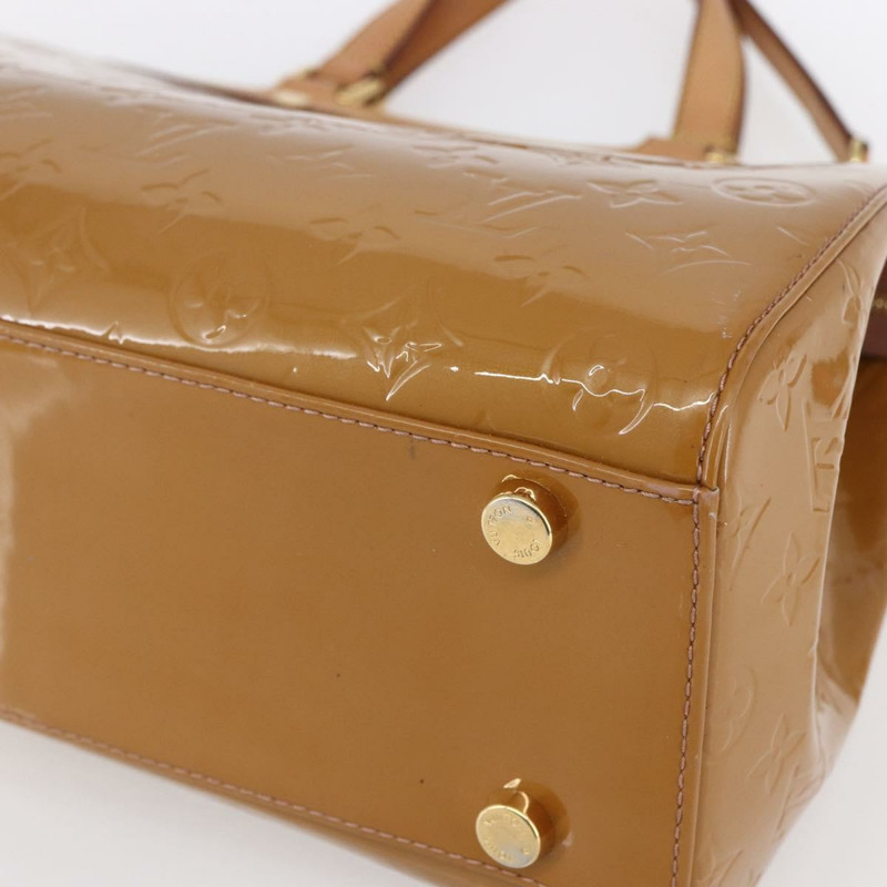 【日本直送】路易威登 Monogram Vernis Blair GM 手提包 2way Rose Velur M91797 LV Auth 150823-15