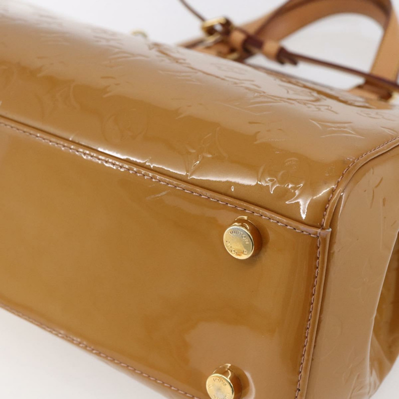 【日本直送】路易威登 Monogram Vernis Blair GM 手提包 2way Rose Velur M91797 LV Auth 150823-17