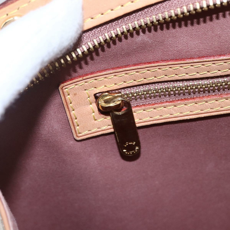 【日本直送】路易威登 Monogram Vernis Blair GM 手提包 2way Rose Velur M91797 LV Auth 150823-21